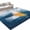 Blue White, variant on 2x3 Washable Area Rugs,Laundry Washing Machine Clothes Non-Slip Ultra Soft Rug Large Indoor Carpet,Blue Gradient Floor Rugs for Home Living Room Bedroom Dining Room Office
