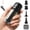 Black, variant on Mini Air Mattress Pump for Inflatables: 2000mAh Portable Rechargeable Air Pump with 5 Nozzles - Small Inflator Deflator Pumps with Camping Light for Vacuum Bags,Sleeping Pads/Rings,Pool Floats
