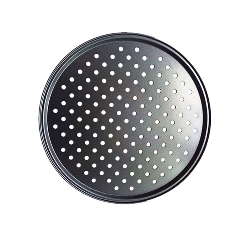 Details about   Aluminum Alloy Pizza Pan Round Baking Tray Bakeware for Home Restaurant Kitchen 
