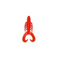 thumbnail image 1 of Gusano de guerra con forma especial, gusano de guerra con forma de camarón, cola rizada, cangrejo de río, camarón fantasma, gusanos de cola de flor, cebo suave Luya, 1 of 6
