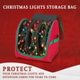 thumbnail image 6 of Hold N' Storage Christmas Light Storage Bag with Handles and 3 Reels, up to 375 ft Christmas Lights - Red, 6 of 9