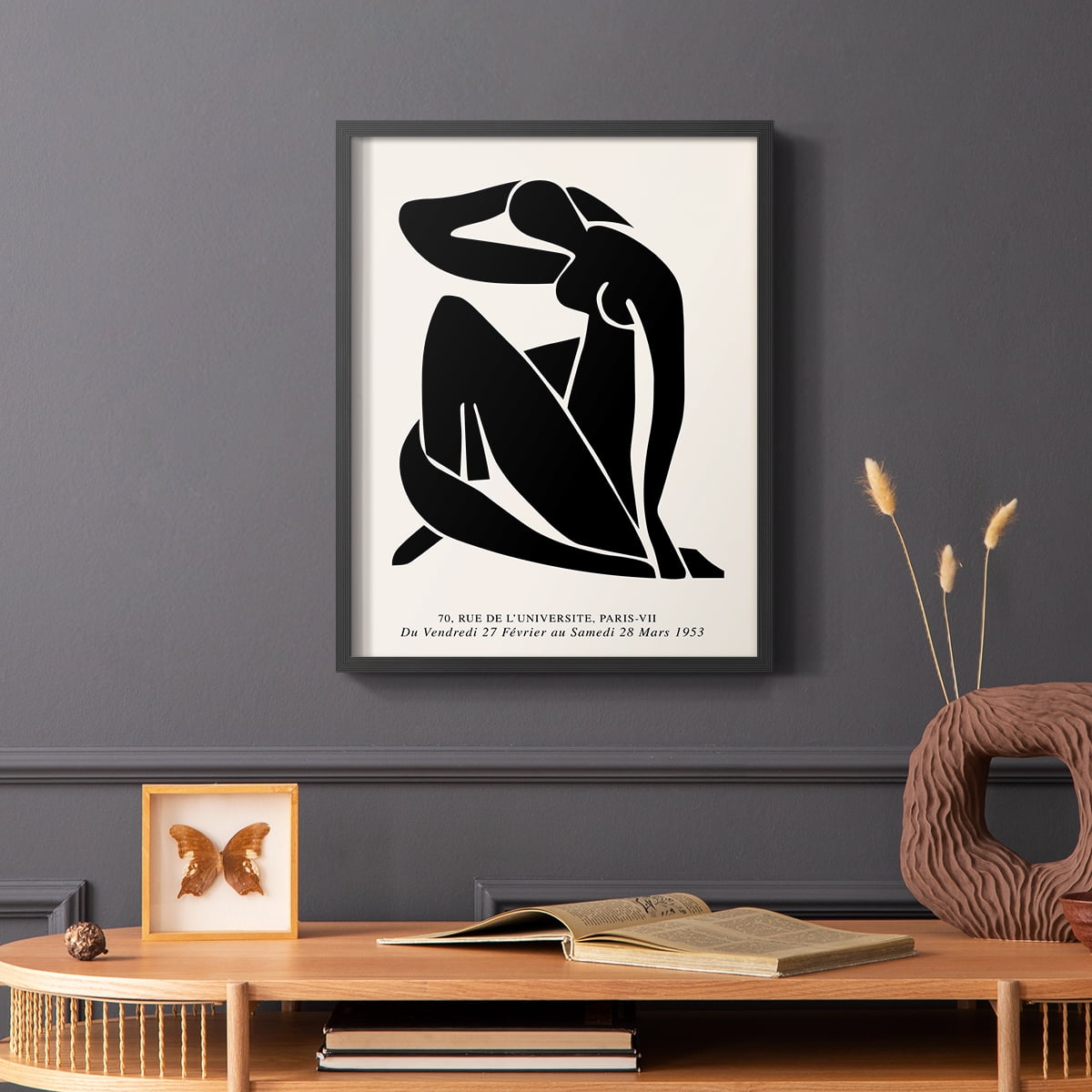 Matisse LVI Framed Print - Solid Wood