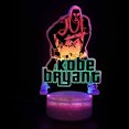 thumbnail image 1 of Lámpara de ilusión 3D con decoración de anime de Kobe Bryant Night Light, 1 of 1