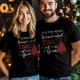 thumbnail image 4 of Camisetas informales de manga corta con diseño de árbol de Navidad para hombre, 4 of 8