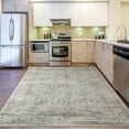 thumbnail image 3 of Ultrug Vintage Floral Rugs Soft Boho Area Rug Indoor Carpet for Living Room Bedroom Home Decor,4'x6',Light Yellow, 3 of 7