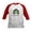 Red/White, variant on CafePress - Power Rangers Black Ranger Kids Baseball T Shirt - Kids Cotton Baseball Jersey, 3/4 Sleeve Shirt