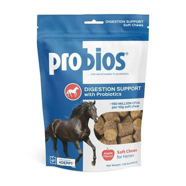 Probios Horse Soft Chews Digestion Support, 60 Count