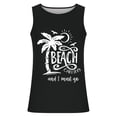thumbnail image 3 of Gifts for Men! LINGLANG Mens Lightweight Sleeveless Tank Top Palm Tree Graphic Hawaiian Style, 3 of 4