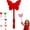 Butterfly Red, variant on Fairy Pay Wand, 3D Printed Magic Tap to Pay Credit Card Wand, Digital Payment Wands for Easy Checkout Suitable Scenarios for Card Payment