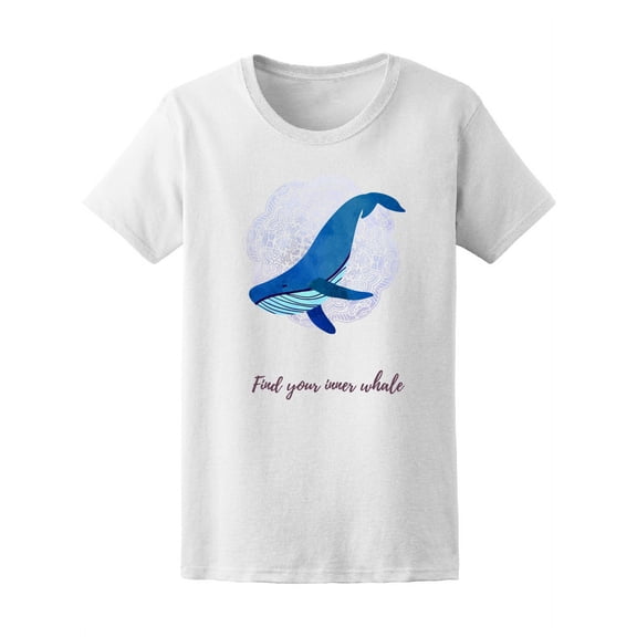Find Your Inner Whale Tee Women's -Image by Shutterstock