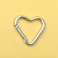 thumbnail image 7 of Mdesiwst 10Pcs Heart-shaped Carabiner Hooks Compact Hook Clips Strong Load-bearing Key Holders Camping Supplies, 7 of 7