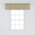 thumbnail image 2 of Ambesonne Spring Window Valance, Mimosa Flowers Blossom Art, 42" x 12", Pale Purple Yellow, 2 of 3
