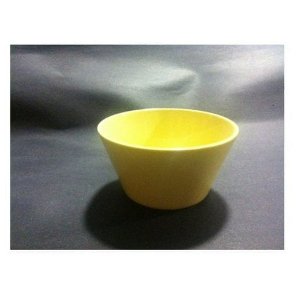 Yanco NS-302Y Nessico Bouillon Cup, 8 oz Capacity, 2" Height, 3.75" Diameter, Melamine, Yellow Color, Pack of 48
