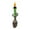 Green, variant on Flameless LED Skeleton Hand Candlestick Lamp - Battery Operated Halloween Table Decoration, Spooky Night Light for Home Party