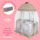 thumbnail image 4 of Cuna Corral Colecho Mecedora Titi + Plus iBaby con Velo Alto Dosel Cambiador y Móvil Musical beige, 4 of 10