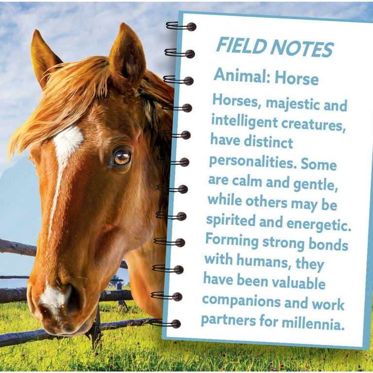 Horses in the Field Puzzle - 100 piece