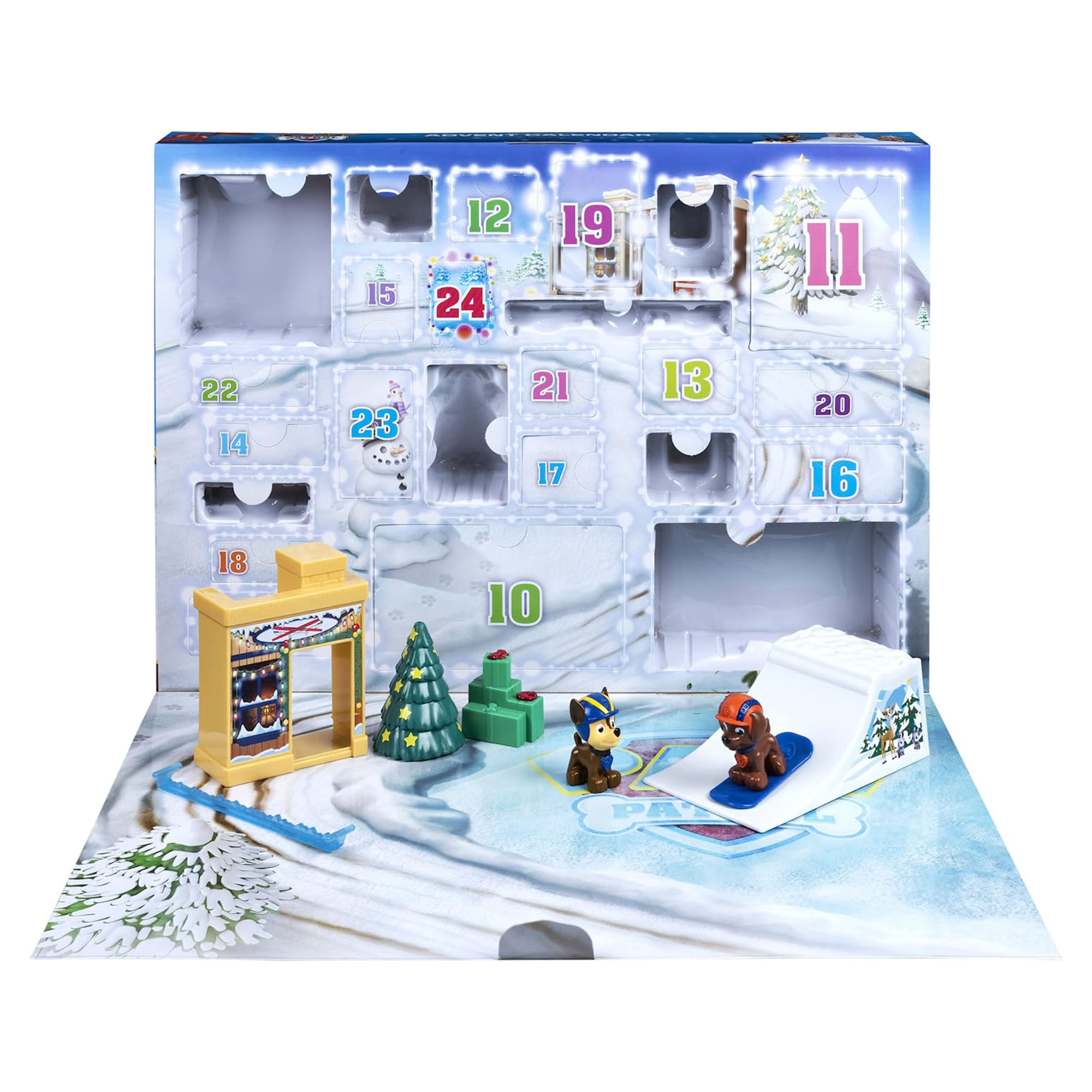 PAW Patrol Advent Calendar with 24 Collectible Toys for Kids Ages 3 & Up - image 2 of 6