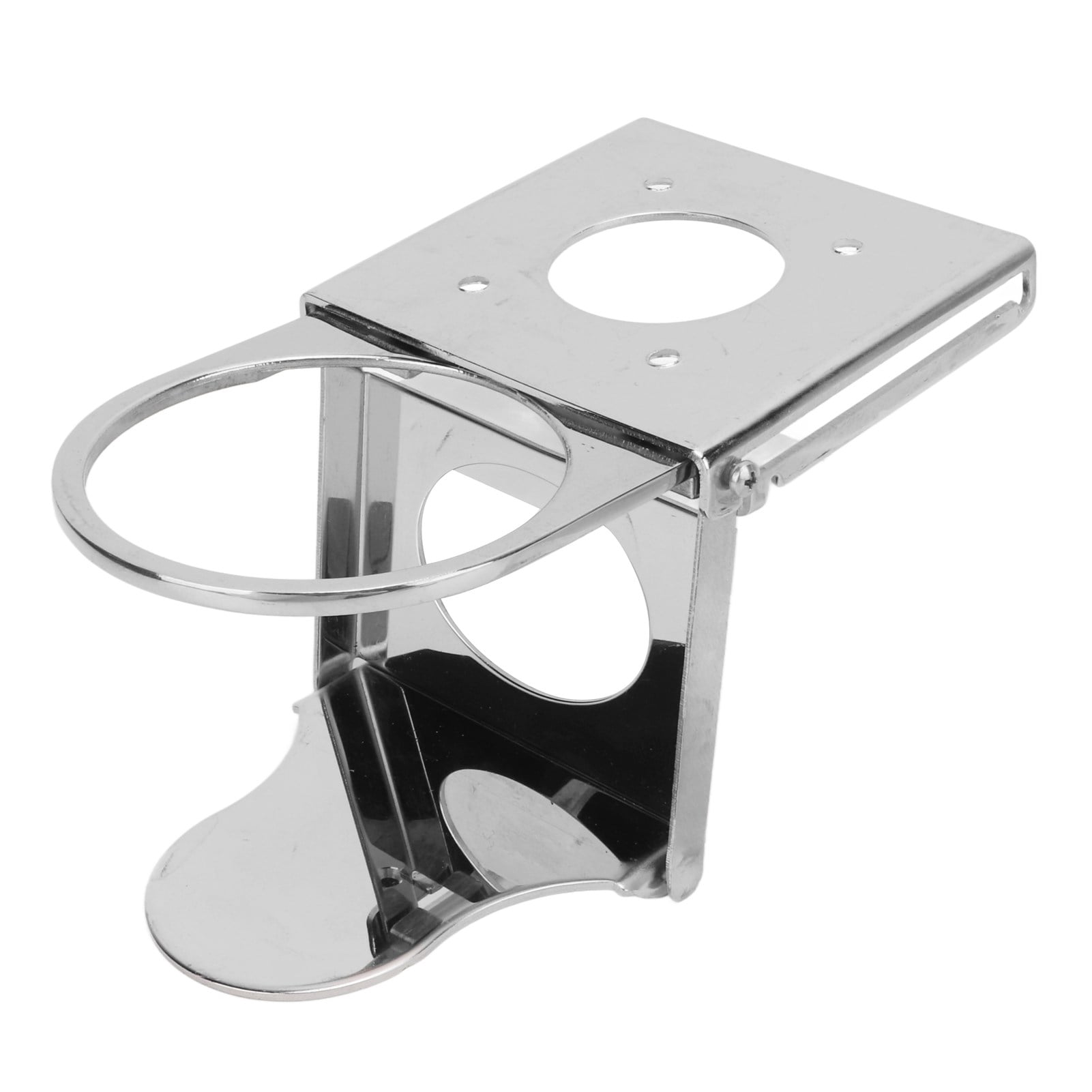 Folding Drink Holder Stainless Steel RV Pops Up Cup Holders Bottle Stand for Yacht Office