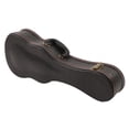 thumbnail image 4 of Caja dura de ukelele, bolso de ukelele, bolsita de ukelele resistente al agua portátil de cuero de cuero PU con mango de transporte Negro 26 pulgadas, 4 of 8