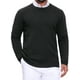 thumbnail image 1 of SUÉTER PULLOVER DE PUNTO TEXTURIZADO EN ESPIRAL PARA HOMBRE, AJUSTE DELGADO, CUELLO REDONDO, MANGA LARGA, L NEGRO, 1 of 6