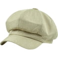 thumbnail image 7 of CoCopeaunts Newsboy Cap Spring Summer Women Hat Vintage Octagonal Beret Hats for Men Beret Breathable Linen Artist Painter Hat, 7 of 7