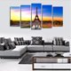 thumbnail image 4 of 5 Piezas Modernas s Decoración Arte De Pared Pinturas Inicio Colgante Conjunto De Imágenes Artesanía Decorativa 30/40/50 cm Baoblaze Pinturas murales, 4 of 8