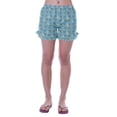 thumbnail image 4 of Moomaya Cotton PJ Sets With Shorts 2 Piece Nightwear Shorts Set Sleepwear For Women, 4 of 6