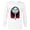 White, variant on Disney The Nightmare Before Christmas Sally Big Face - Long Sleeve T-Shirt for Men - Customized-White