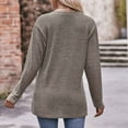 thumbnail image 5 of qucoqpe Womens Long Sleeve Tops Casual Crewneck Tunic Sweatshirts for Legings, 5 of 5