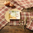 thumbnail image 2 of Split P Astor Plaid Red Table Runner 14" X 54", 2 of 5