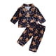 thumbnail image 1 of Suefunskry-Conjunto de pijamas navideños para chico y niña, Tops de manga larga con estampado de alces, pantalones largos, traje de salón, ropa de dormir para el hogar, 2 uds., 1 of 4