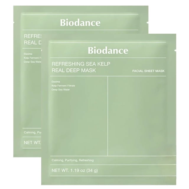 Mascarillas faciales Biodance Refreshing Sea Kelp Real Deep Mask