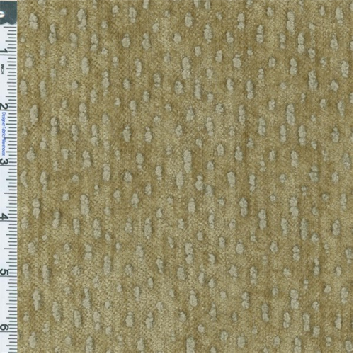 Cork Brown Chenille Upholstery Fabric, Fabric By the Yard