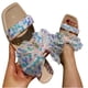 thumbnail image 4 of Sandalias de verano para mujer, sandalias planas sin cordones, zapatos romanos de cristal, sandalias informales con punta abierta Wmkox8yii  ytu8722, 4 of 8