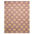 thumbnail image 1 of Tapis de Paris Contemporain de Transition en Laine Pourpre avec Tufted à la Main, 1 of 1