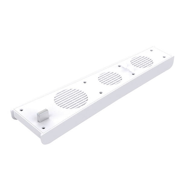 Sidaley Enfriador DE consola DE juegos para PS5 DE/UHD, ventilador DE refrigeración DE plástico para juegos DE, enfriador DE para PS5 DE, Videojuegos y accesorios blanco