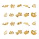thumbnail image 2 of Ocean Theme Zinc Alloy Cabochons for DIY Crystal Epoxy Resin Material Filling Mixed Shapes Golden 100pcs/box, 2 of 8