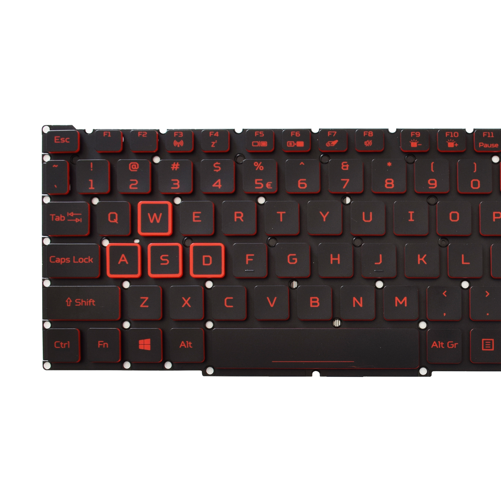New US Backlit Keyboard For Acer Nitro 5 AN515-54 N18C3 – Full QWERTY, Black, 6-Month Warranty