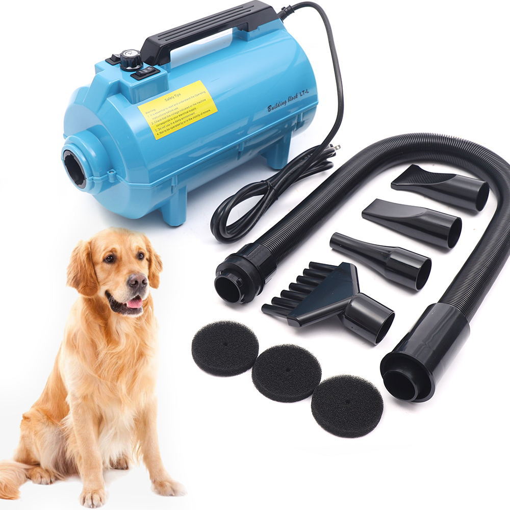 Wuzstar 3.8Hp pet Hair Blower Noiseless Pet Hair Force Dryer Blower