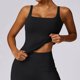 thumbnail image 4 of Ropa interior femenina de realce a prueba de golpes para mujer, Top corto para correr, gimnasio, entrenamiento, chaleco deportivo, Top de Yoga de alta resistencia, 4 of 5