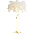 thumbnail image 2 of Floor lamp Nordic Feather LED Floor Lights Living Room Floor Lamp Stand Bedroom Modern Interior Lighting Decor Foyer Standing Lamps Floor lamp, 2 of 7