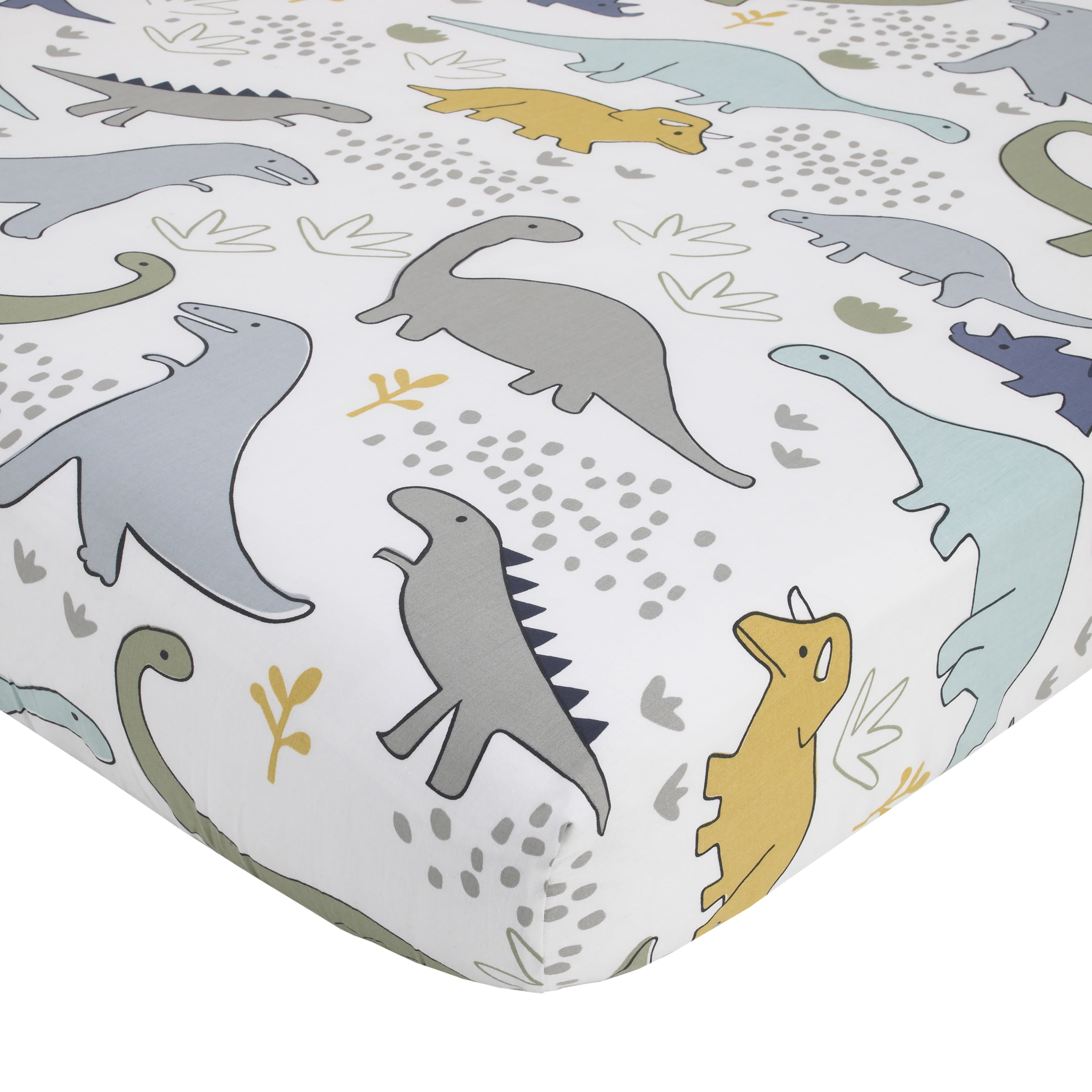 NoJo Dreamer Little Dinosaurs 8pc Crib Bedding Set - Walmart.com