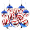 thumbnail image 4 of 12 PCS Día de la independencia Bolas colgantes de plástico Ornament Supplies, 4 of 5