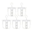 thumbnail image 1 of 5 perchas con capucha para secar ropa, antideslizantes. Blanco, 1 of 9
