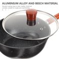 thumbnail image 3 of Minkissy Small Boiling Pot Milk Pot Beech Black Daily Use 1Pack, 3 of 5