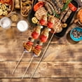 thumbnail image 4 of Pawsdot 2Packs Bamboo Picks for Restaurant Bbq Food Skewers Sharp and Durable, 4 of 5