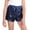 Dark Blue, variant on Otqutp Girls Metallic Shorts Bow Shiny Elastic Waist Dance Shorts Kids Summer Solid Loose Fit Lightweight Performance Shorts