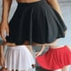 thumbnail image 5 of ALSLIAO - Minifalda plisada para mujer, lencería sexy de corte A, transparente, color blanco, talla S, 5 of 7