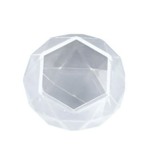 Silicone Gem Mold Kit (Gems, Pyramid, Cube, Sphere, Diamond