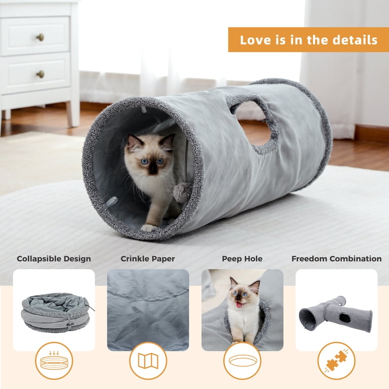 Pawz Road Collapsible Cat Tunnel Play Toy photo 7